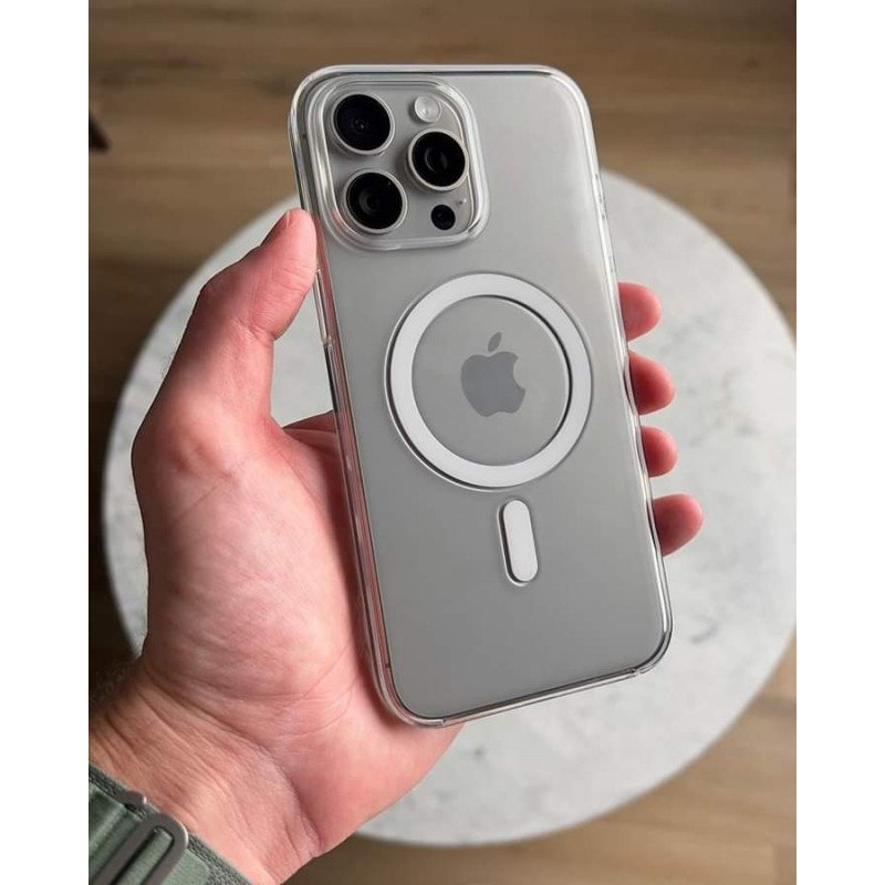 (100%) Anty Yellow IC Animation Supported Clear Transparent Case For iPhone