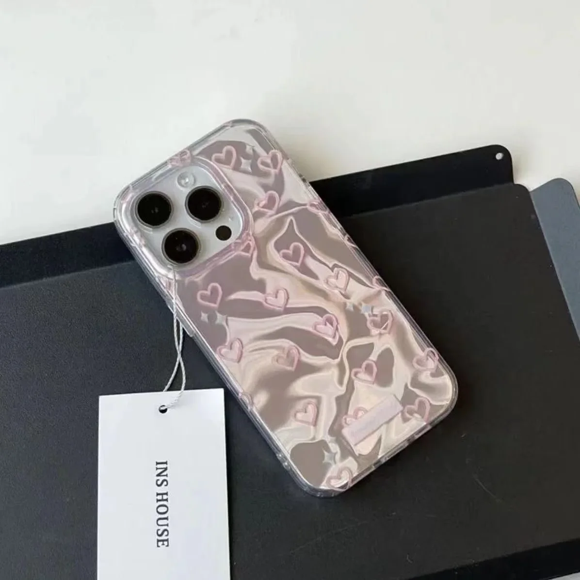 Japan and South Korea Water Ripple Love phone case - Image 2